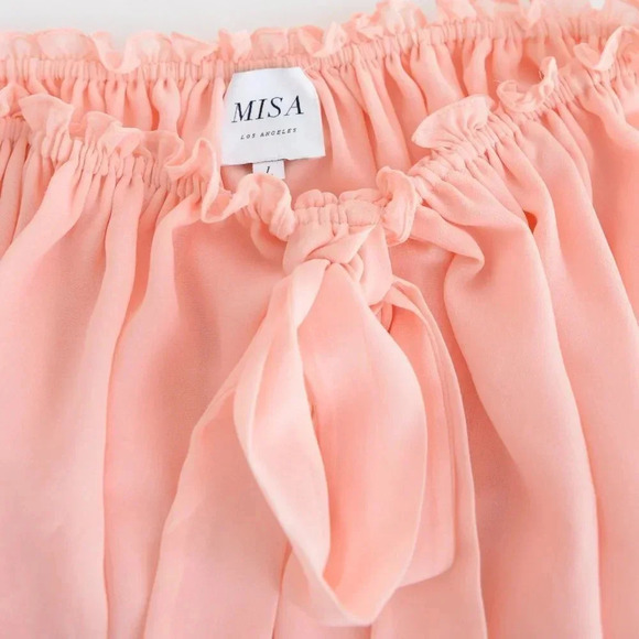 Revolve Misa Los Angeles Coral Dress Large Retails $440 - Picture 12 of 13